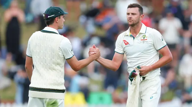 Pat Cummins and Josh Hazlewood