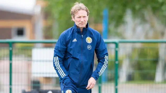 Scotland Under-21 Head Coach Scott Gemmill