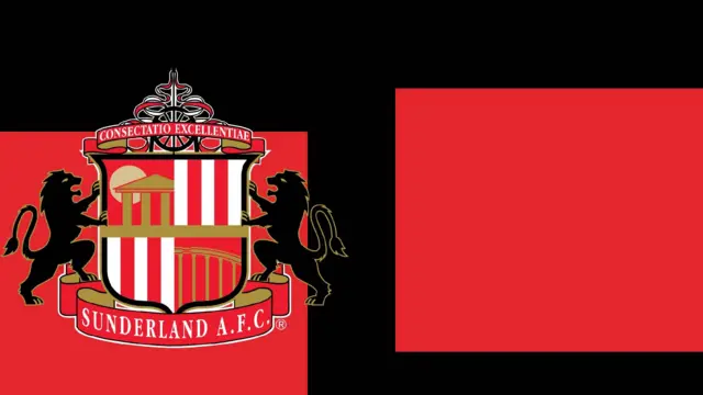 Graphic with Sunderland badge