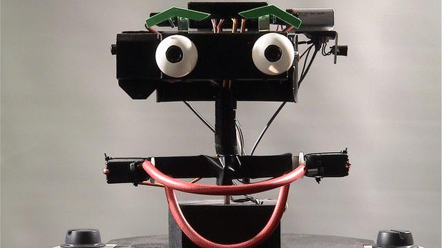 Robot smiling