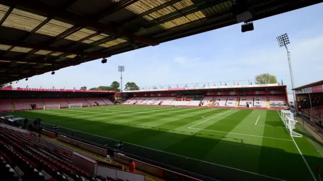 A general view of Vitality Stadium