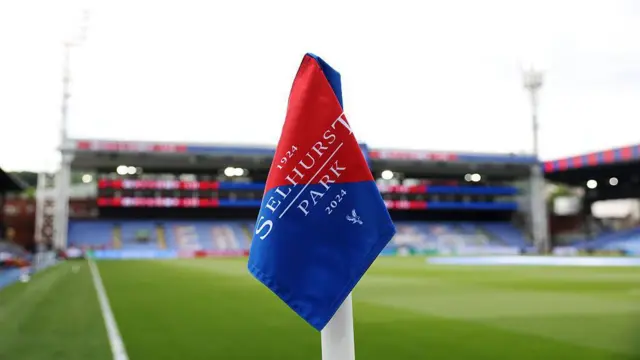 General view inside Selhurst Park