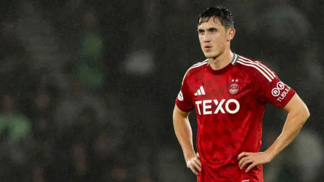 Aberdeen's Jamie McGrath during the League Cup semi final