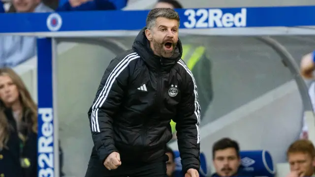 Aberdeen head coach Stephen Robinson