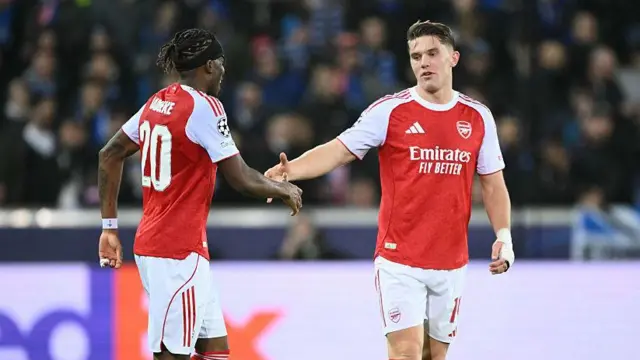 Noni Madueke and Viktor Gyokeres