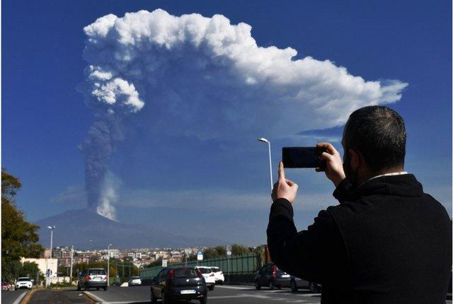 Etna in March 2021