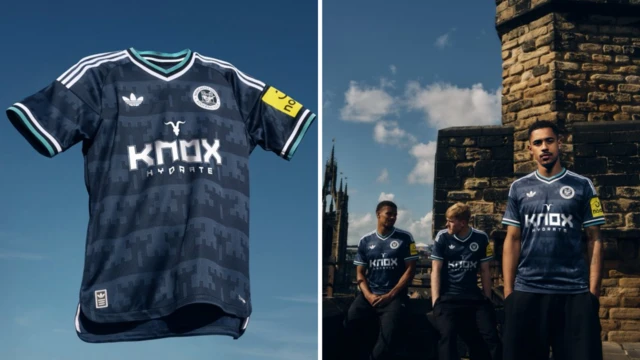 Newcastle United's away kit