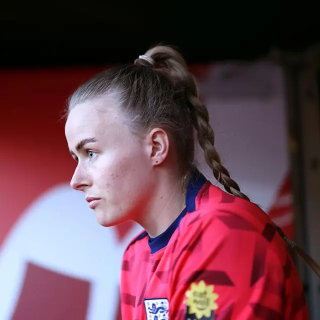 England goalkeeper Hannah Hampton has defied the odds to rise to the top of the game despite serious eye condition
