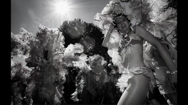 Dancers at Notting Hill Carnival