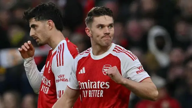 Kai Havetz and Viktor Gyokeres 