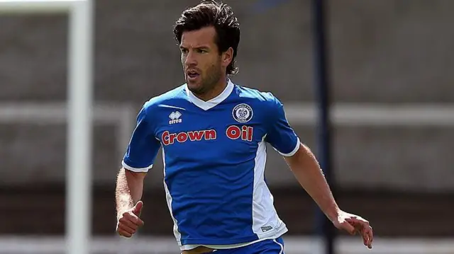 Brian Barry-Murphy plays for Rochdale