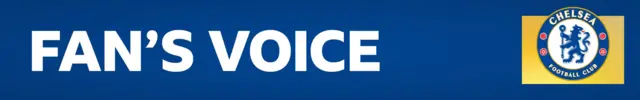 Chelsea fan's voice banner