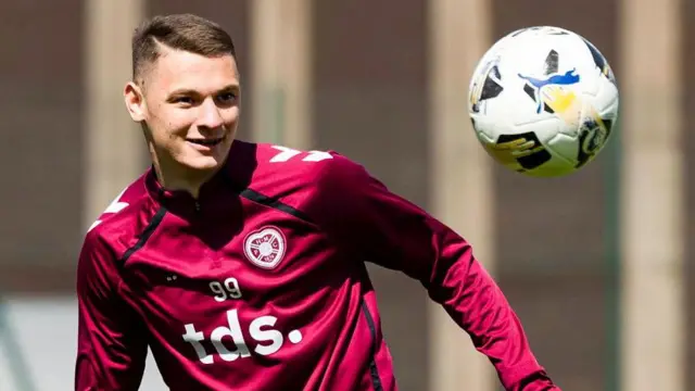 Hearts' Islam Chesnokov