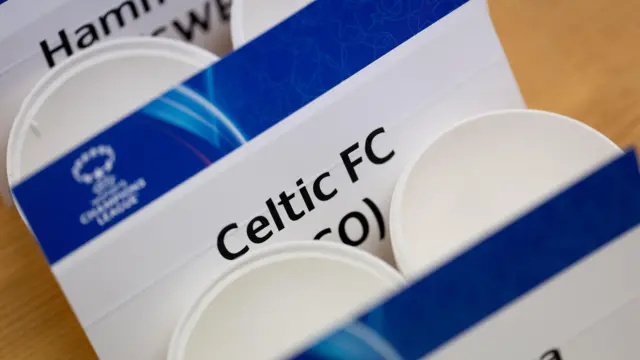 Celtic FC in the Women's Champions League draw