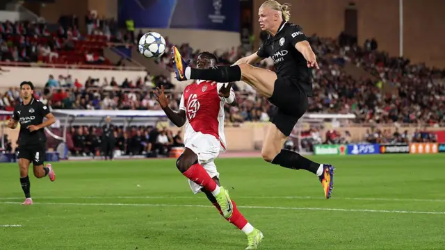 Erling Haaland scores