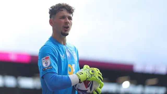 James Trafford in action for Burnley