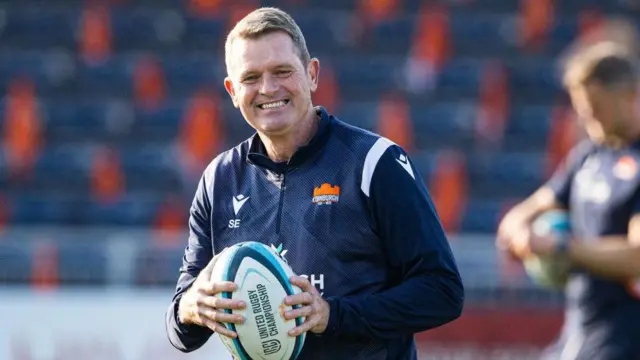 Edinburgh head coach Sean Everitt