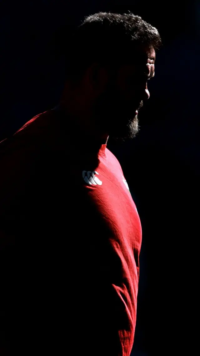 British and Irish Lions head coach Andy Farrell during the British and Irish Lions Captain's run.
