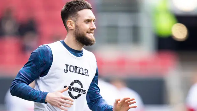 Matt Grimes in training 