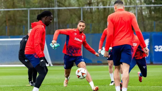 Rangers training