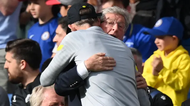 Thomas Tuchel and Roy Hodgson