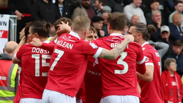 Wrexham celebrate