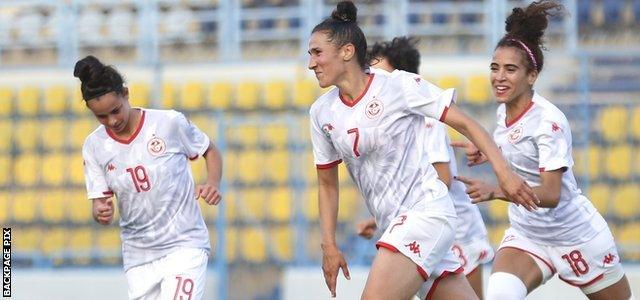 Tunisia women's forward Hela Kaabachi