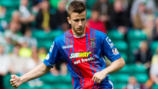 Inverness Caledonian Thistle defender Liam Polworth