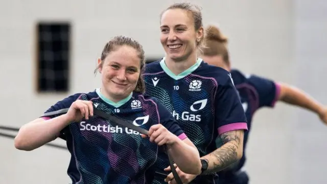 Scotland are preparing to face Wales in Edinburgh on Friday night