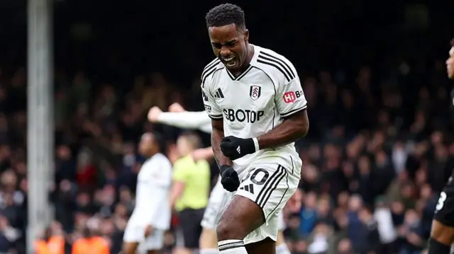 Ryan Sessegnon of Fulham celebrates