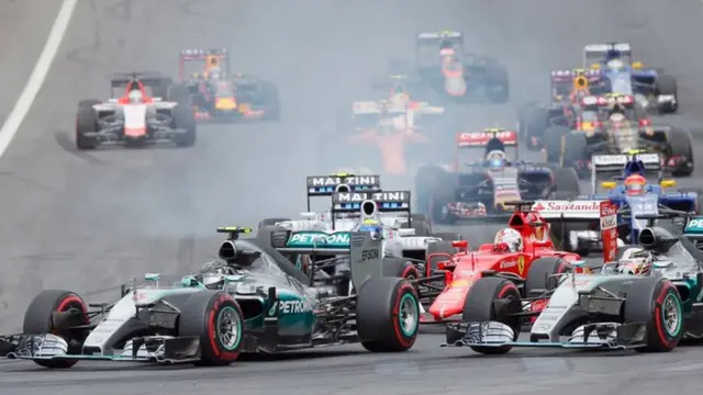 Austrian Grand Prix start