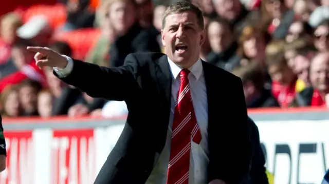 Mark McGhee as Aberdeen manager