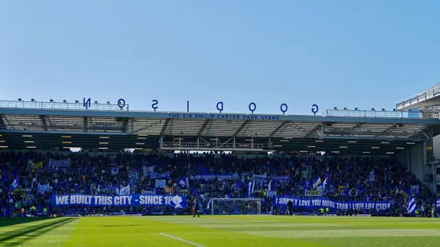 General view inside Goodison Park