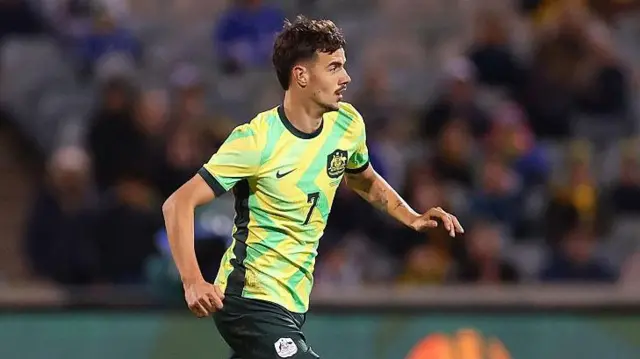 Milanovic made his debut for Australia on Friday night against New Zealand