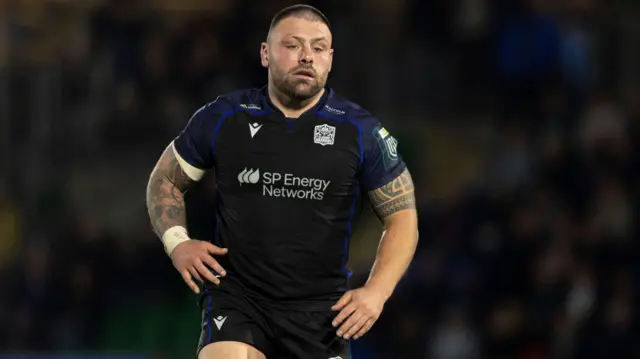Glasgow Warriors prop Rory Sutherland