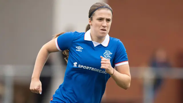 Laura Berry scored the opening goal for Rangers