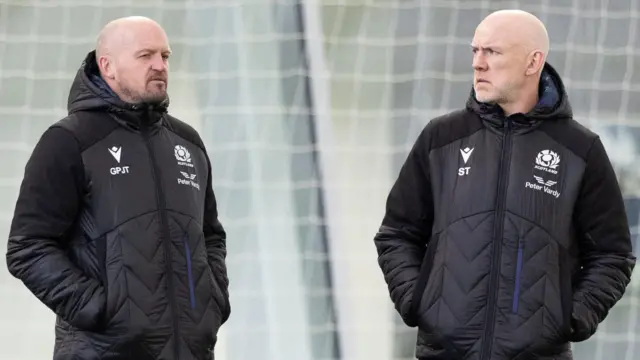 Gregor Townsend and Steve Tandy