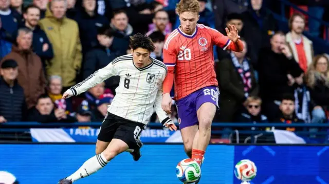 Japan's Yuito Suzuki and Scotland's Tommy Conway