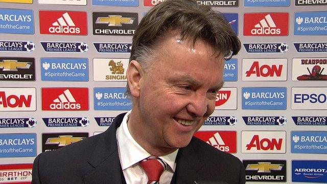 Manchester United boss Louis van Gaal