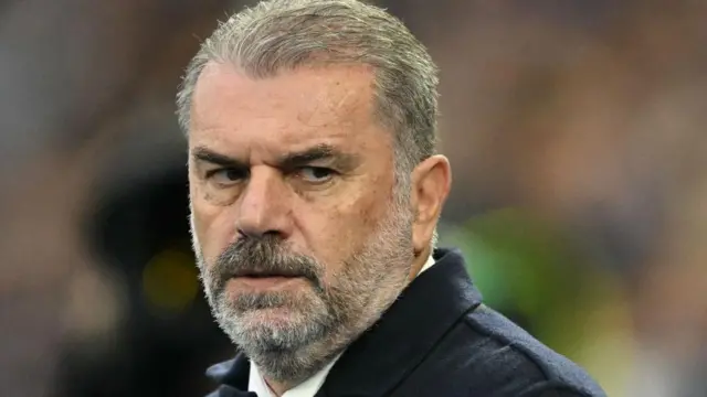 Ange Postecoglou managing Tottenham