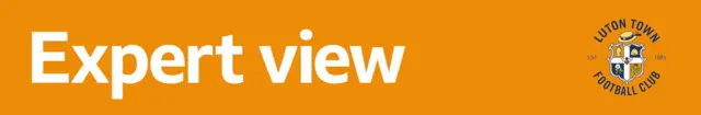 The Luton Town expert view banner