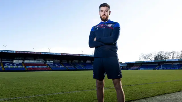 Ross County captain Jack Baldwin