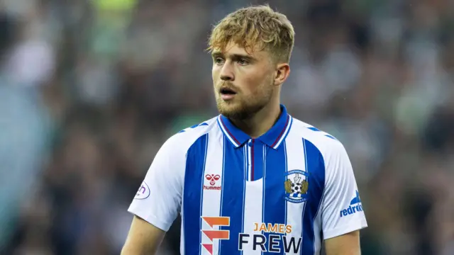 David Watson in action for Kilmarnock