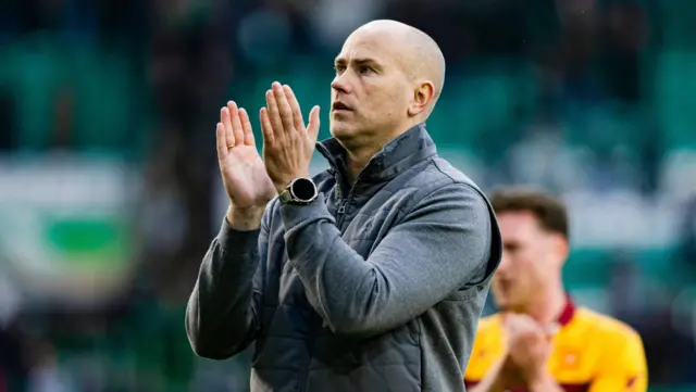 Motherwell manager Jens Berthel Askou