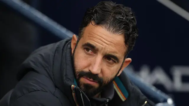 Manchester United head coach Ruben Amorim