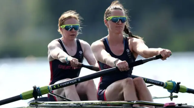 GB pair Chloe Brew and Rebecca Edwards