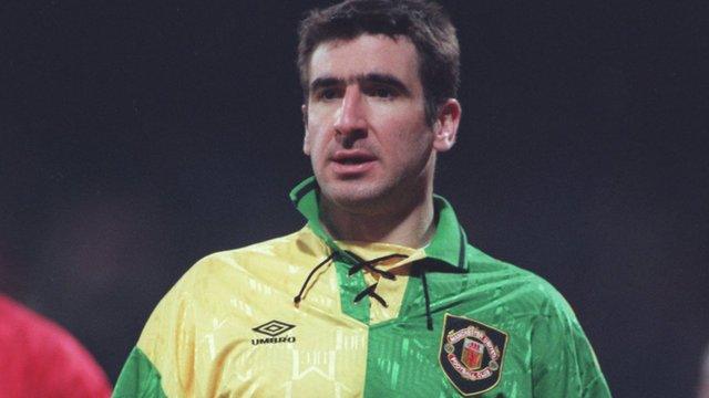 Manchester United's Eric Cantona