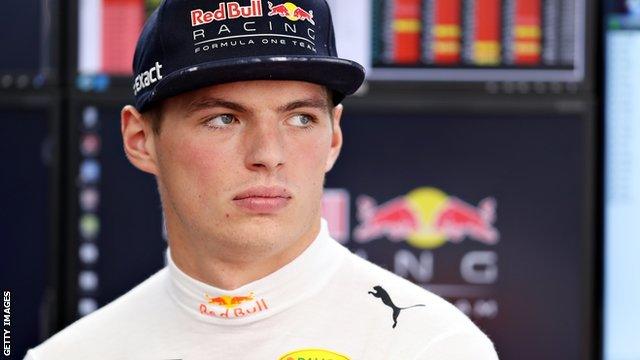 Max Verstappen in Hungary