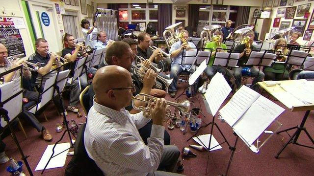 The Grimethorpe Colliery Band