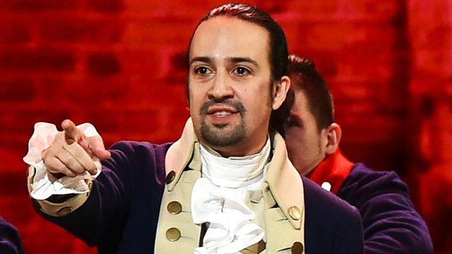 Lin-Manuel Miranda in Hamilton